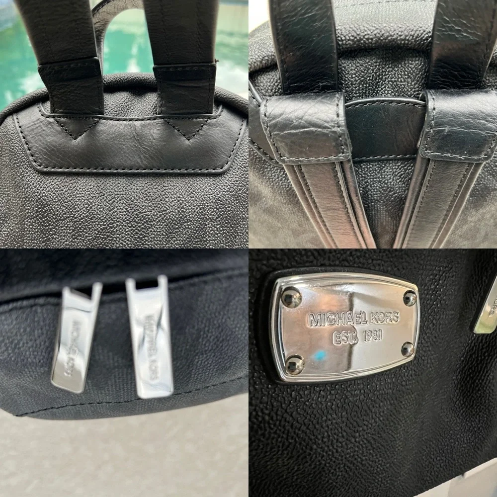 Michael Kors Black Backpack - Picture 5 of 14